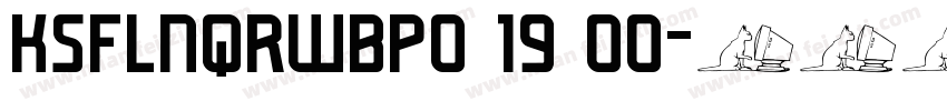 KSFLNQRWBP0 19 00字体转换